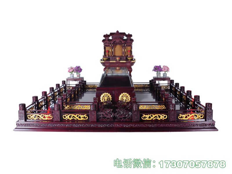 实木瞻仰告别台